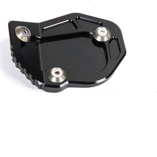 New Motorcycle Side Kickstand Stand Extension Plate Side Stand Enlarge Black For BMW R NINE T 2017 R9T R 9 T