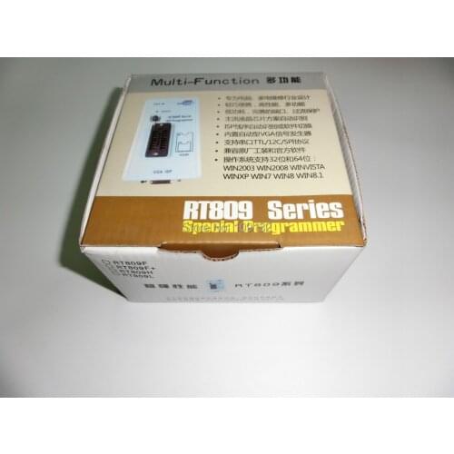 Free Shipping VGA LCD USB Programmer RT809F Serial ISP Programmer PC Repair Tools 24-25-93 serise IC RTD2120 Better then EP1130B