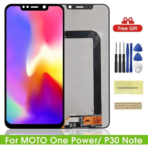 6.2" Lcd Screen For Motorola Moto One Power LCD Display Touch Screen For Motorola Moto P30 Note XT1942-1 XT1942-2 LCD Display