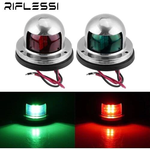 1 x Set Red Green 12V LED Running Lights For Boats Navigation Light Sailing Signal Lamp Marine Yacht Accessories
