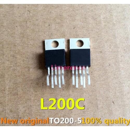 2PCS L200C L200 TO-220-5 TO220-5 new and original IC Chipset Support recycling all kinds of electronic components