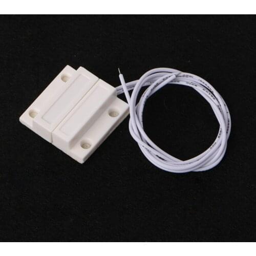 5 Sets MC-38 Wired Door Window Sensor Magnetic Switch Home Alarm System Detector