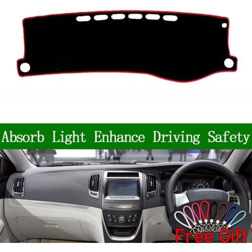 For GEELY VISION 2006 2007 2008 2009 2010 2011-2014 Right Hand Drive Dashboard Cover Car Stickers Dash Mat Interior Accessories