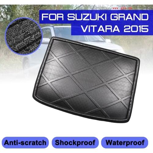 For Suzuki Grand Vitara 2015 Car Floor Mat Carpet Rear Trunk Anti-mud Cover