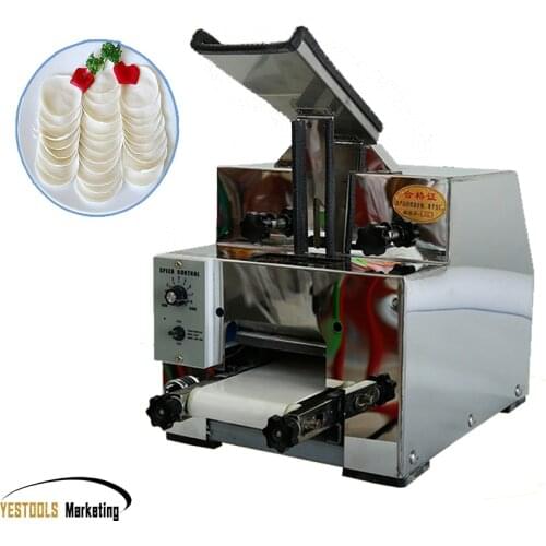 Electric Dumpling Wrapper Making Machine Ravioli Bun Wrapper Maker Automatic Commercial Dumpling Machine