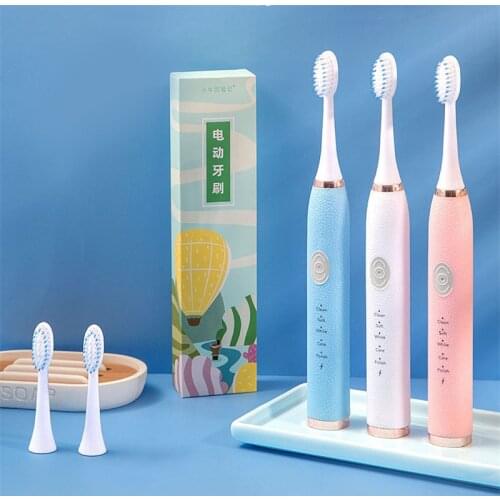 LISM New Sonic Electric Toothbrushes Fast Charge Smart Tooth Brush IPX7 Waterproof Ultrasonic ToothBrush With 4 Brush Heads