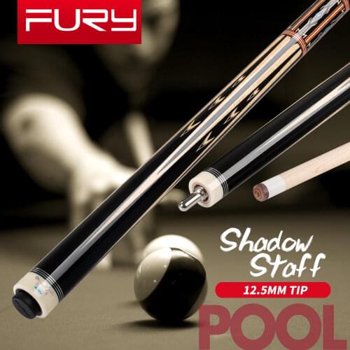 FURY DC-1 Pool Cue 12.5mm Tiger Red Thread Tip HT2 Maple Shaft Quick Joint Smooth Grip Billiards Handmade Unique Design Cue