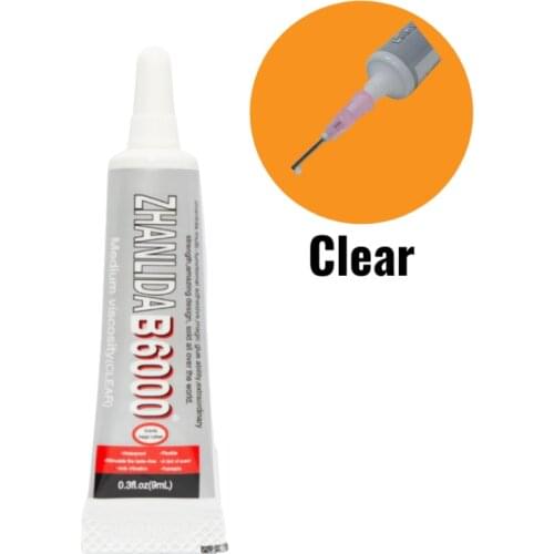 9ML Zhanlida B6000 Cellphone Repair Glue DIY Diamond Jewelry Handicraft Point Drill DIY Glue Adhesive