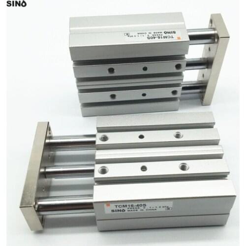 ATC size Compact Guide Cylinder TCM=MGPM series Bore 12 16 20 25 32 40 63 Stroke 10 20 25 30 40 50 75 100 125 150 200 250 300