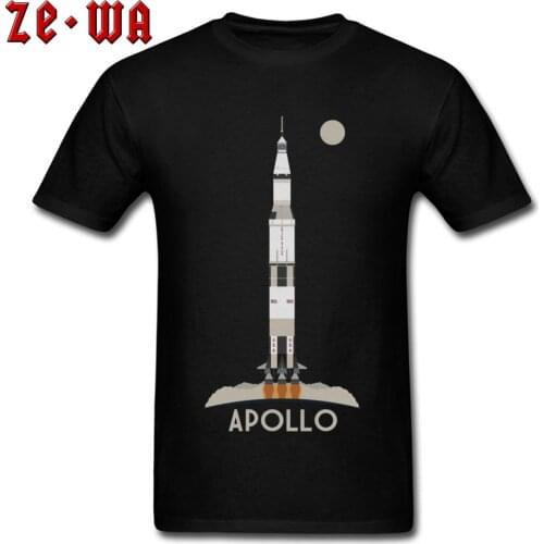 Space Apollo Launch Retro Tshirts CCCP Occupy Mars Spacecraft Spaceship Universe Men T Shirt Custom High Quality Clothes