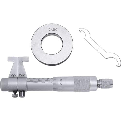 Micrometer Caliper Gauge 25-50Mm Inside Micrometer For Inside Measurement Inner Diameter
