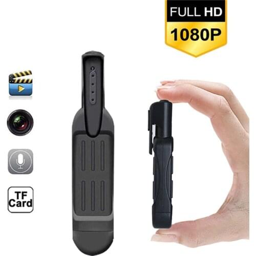 T189 Mini Camera Full HD 1080P Secret Camera Wearable Small Pen Camera Mini DVR Digital Mini DV Camera Espia Support 32GB Card