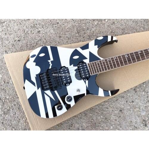 High quality double roll decal electric guitar black accessories can be customized free shipping