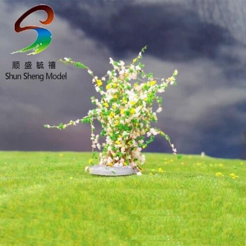 Sand table model material shrubs 02model flower high:4cm