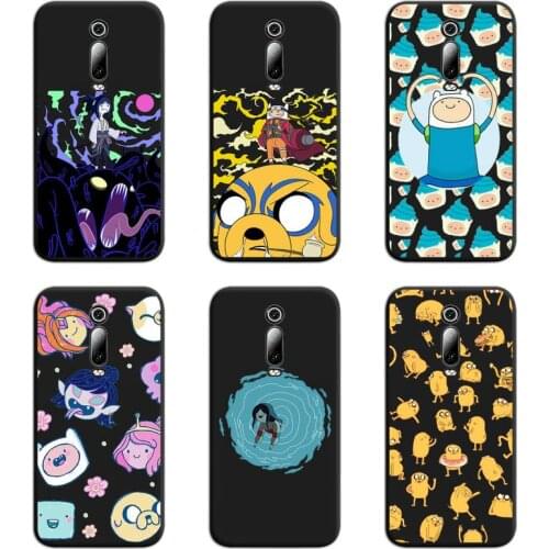 Adventure Time Cartoon cute Phone Case For Redmi 9A 9 8A 7 6 6A Note 10 9 8 8T Pro Max K20 K30 Pro