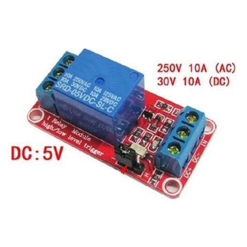5V Relay High Level Driver Module Optocoupler Relay Module for Arduino