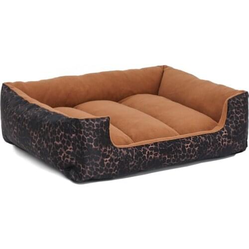 All removable dog bed waterproof dog bed with comfy polar fleece machine washable