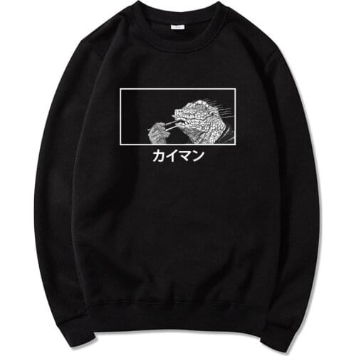 Japanese Anime Funny Dorohedoro Pattern Sweatshirt Men Women Oversized Hip Hop Clothing Pullovery Male Retro Fashion Sweatshirts