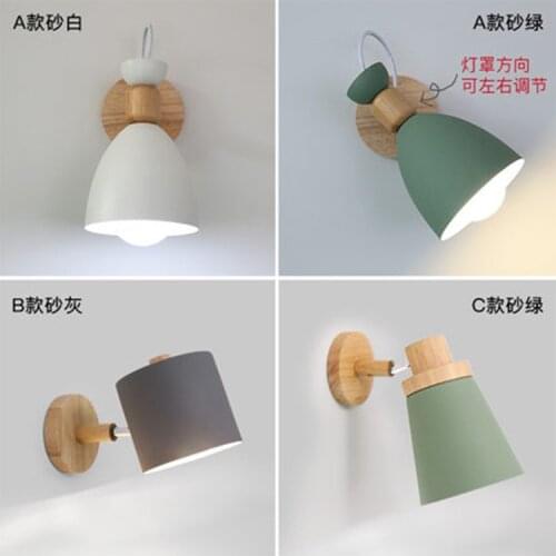 Vintage modern crystal luminaria glass ball bedroom light corridor bedroom bedside corridor wall lamp wall lamp