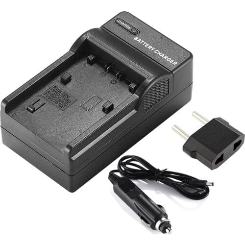 Battery Charger for Sony DCR-SX15, DCR-SX20, DCR-SX21, DCR-SX22, DCR-SX30, DCR-SX31, DCR-SX33, DCR-SX34 Handycam Camcorder