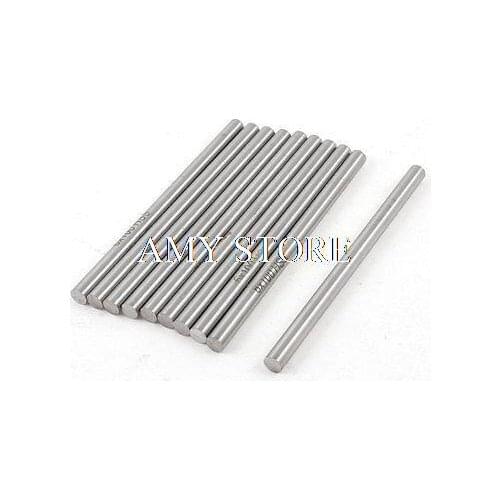 10 Pcs HSS High Speed Steel Round Turning Lathe Bars 6mm x 100mm