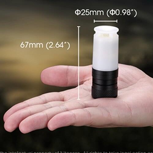 2021 Nitecore NWE30 120dB Emergency Electronic Whistle + 2000 Lumens Smart Sensor Beacon Flashing Outdoor Whistle Free Shipping