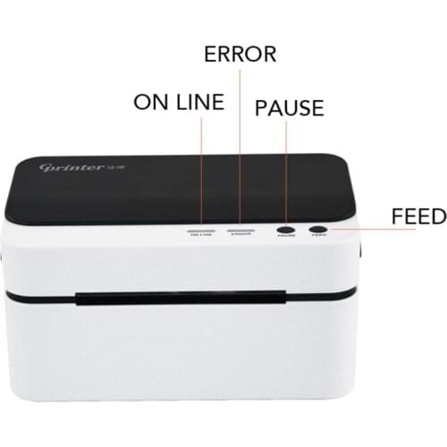 3 Inch High Quality Barcode Printer Sticker Printer 80mm Receipt Printer POS Printer Qr Code the Non-drying Label Print GP-9024D