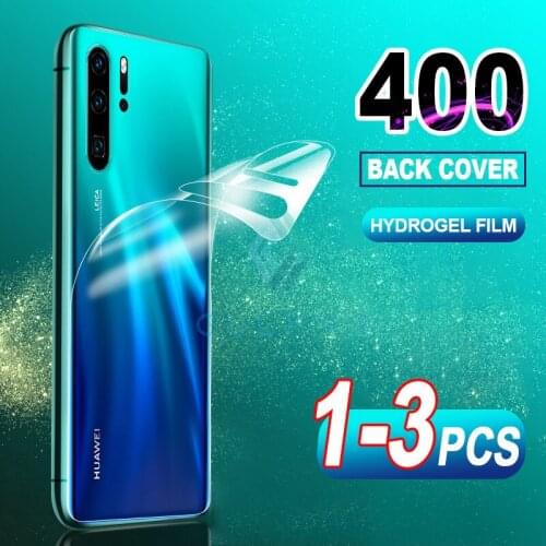 400D Front & Back Hydrogel Film For Huawei Mate 30 20 P30 Lite Pro 20i Screen Protector For Honor 8X 9X 10 20 i 20S HD Soft Film