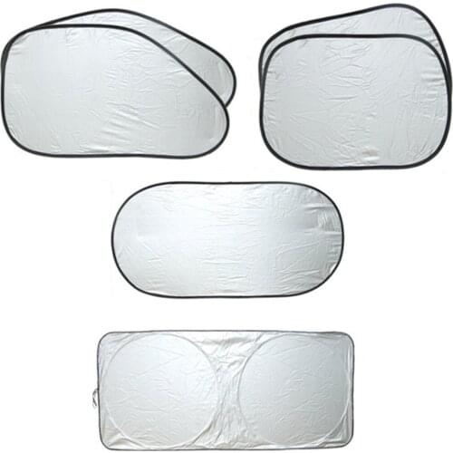 6PCS Car Window Sunshade Sun Protection Cover Sunscreen Curtain Windshield Block Cover Sun Shade UV Protection Sun Block