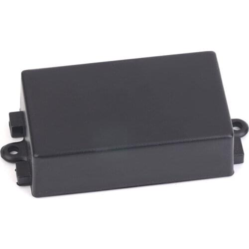 65 X 38 X 22 mm In Plastic Terminal Box For Circuit Board Black