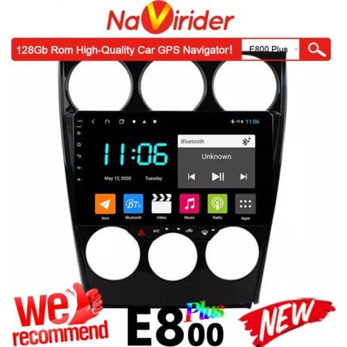 For Mazda 6 2002-2008 Car Radio Stereo GPS Navigator 6GB Ram 128GB Rom Autoradio Android 10 Multimedia Player