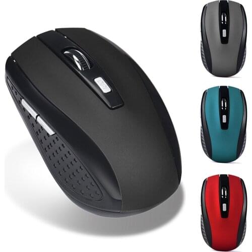 Wireless Mouse LED Back Light Mouse Matte Mouse 6 Buttons 2000 DPI USB Rechargeable Professional Game Mice For PC Laptop 2021