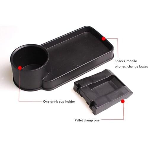 Sofa Anti-Spill Drink Holder Tray Couch Seat Cushion Cup Beverage Coaster Storage Box for Bottles CansX3UC