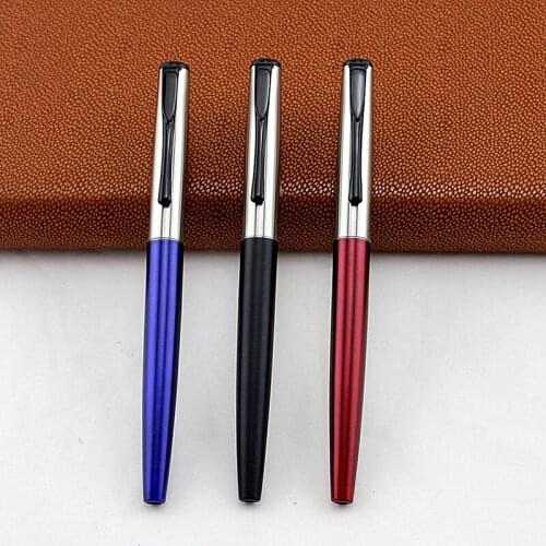 Financial tip 0.5mm Extremely fine Fountain pen Stainless steel Classic luxury Pen Stationery Office school supplies