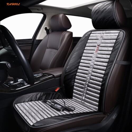 KAHOOL 12V Heated car seat cover for Dodge Journey Caliber Avenger Charger Dart RAM Challenger Winter Pad Cushions car style