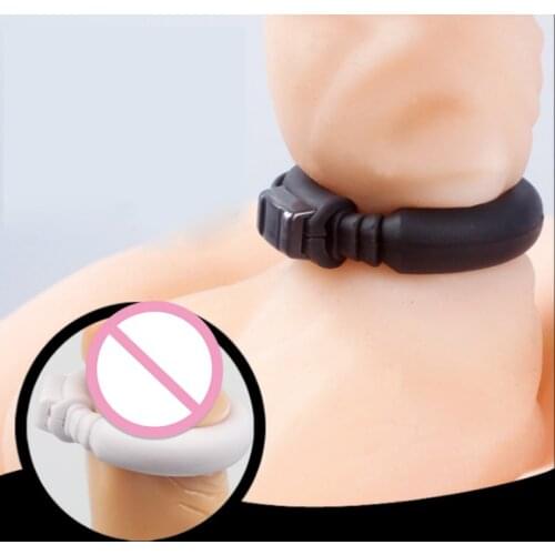 O-Shape Cock Ring Foreskin Correction Penis Sleeve Sex Toys For Men Delay Ejaculation Male Chastity Device Sex Products