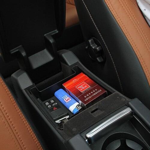 Car Styling ,ABS Central Armrest Storage Box Pallet Container For Volvo XC60 V60 S60 2012 2013 2014 2015 Auto Accessories