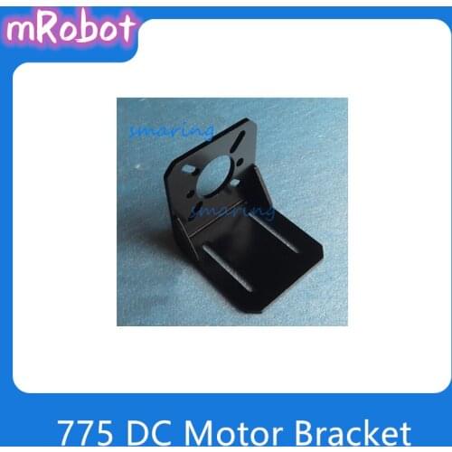 L shaped High Hardness 775 DC Motor Bracket Base Fixed Seat Support All Metal Holder Horizontal Installation Base Motor Bracket