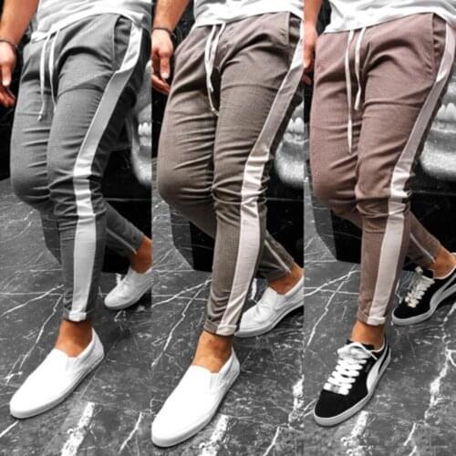 Mens Track Pants Casual Sports Jogging Bottoms Joggers Gym Sweats Trousers