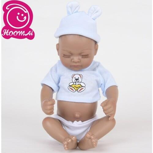 28cm Soft Handmade Full Vinyl Body Newborn Reborn Baby Dolls Creative Birthday Wedding Present Brinquedos