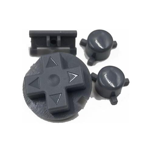 20SETS Grey Black Red For GBP Buttons A B Button D-Pad For Nintendo Game boy Pocket Power Buttons Set