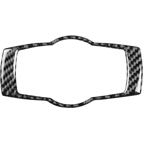 Carbon Fiber Headlight Switch Frame Sticker Interior Decor for BMW X1 E84 11-15