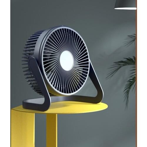 USB Desk Table Mini Fan with Strong Wind Quiet Operation Portable Fan for Office Bedroom 360 Degree Rotation Free Shipping FS01
