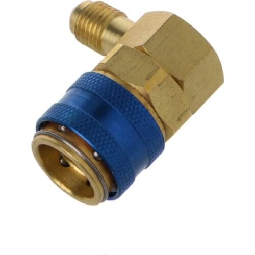 New AC R134A Quick Connector Adapter Coupler Auto A/C Manifold Gauge Low/High HVAC