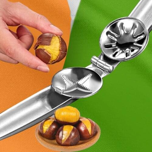 Portable Nut Cracker Sheller Walnut Opener Plier Metal Opener Nutcracker Vegetable Tool Accessories Kitchen Gadgets Newest