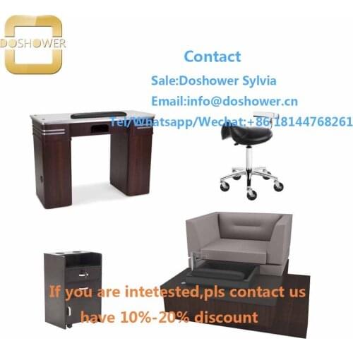 Nail salon package with pedicure chair foot spa massage for spa pedicure bench