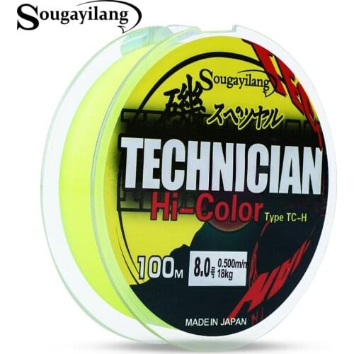 Sougaylang Nylon Fishing Line 100m Monofilament Japan Material Nylon Fishing Line Bass Carp Fish Fishing Accessories Pesca