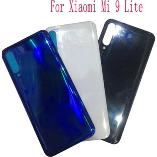 30Pcs/Lot Back Battery Glass Cover Rear Housing Door Case With Adhesive Replacement For Xiaomi Mi 9 Lite M9 MI9 SE