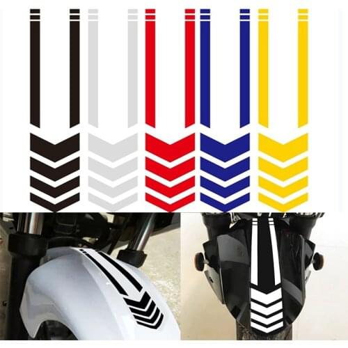 Motorcycle Reflective Sticker Mudguard Safety Warning Reflective Sticker Waterproof Scratch Racing Motorcycle Decoration