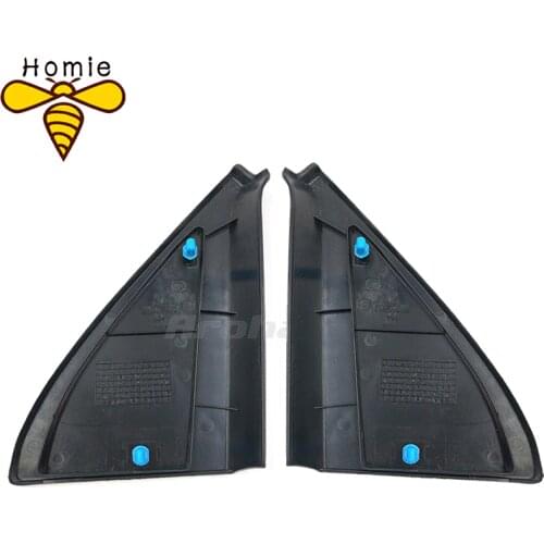 High Quality 2X Mirror Mount Cover 191837994 191837993 For VW Golf GTI Jetta GLI MK2 1985-1992 With Buckle